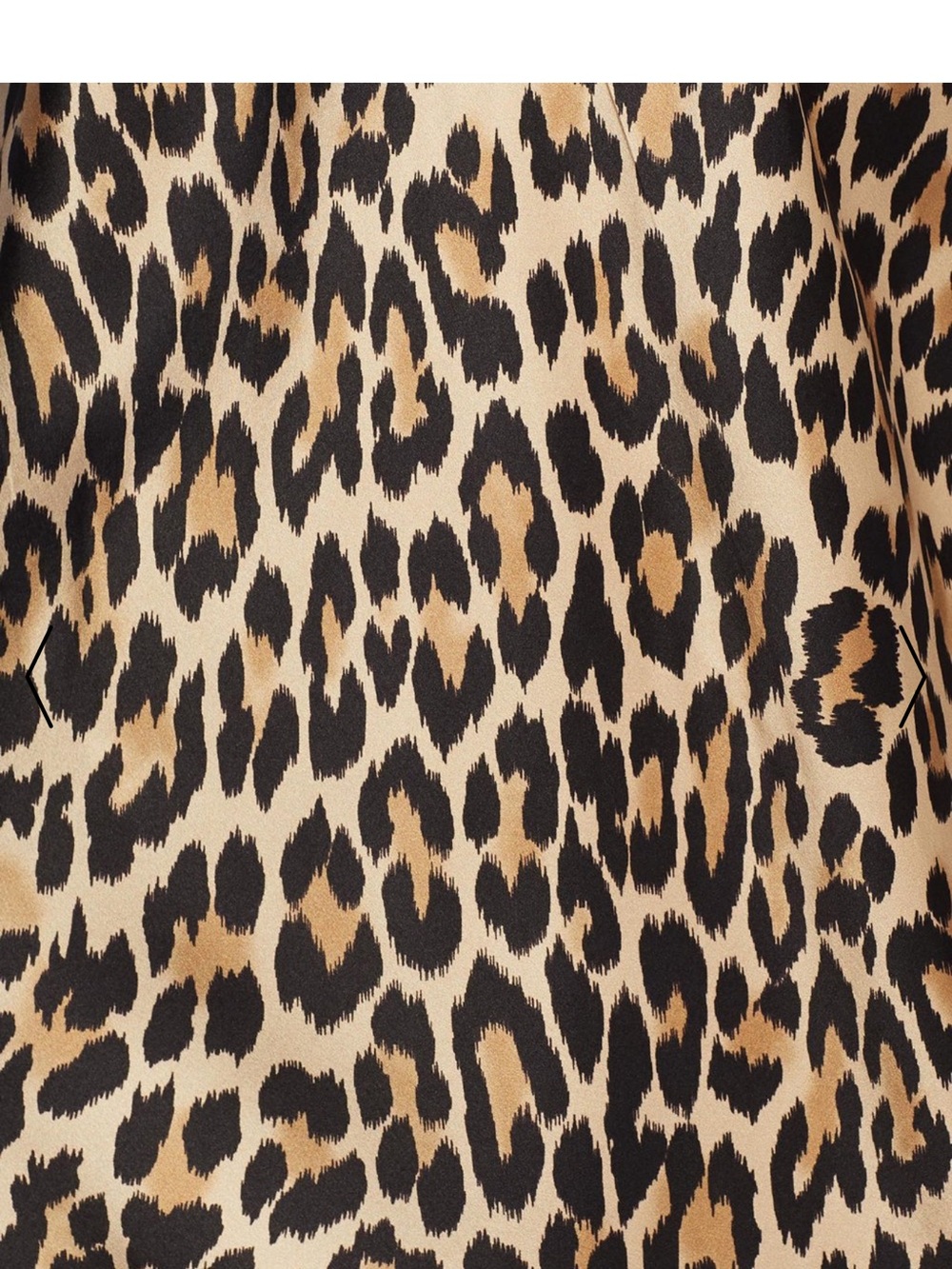 Leopard Print Satin Slip Dress | Lace Trim Mini Dress | Size XL | Like New - Picture 8 of 8